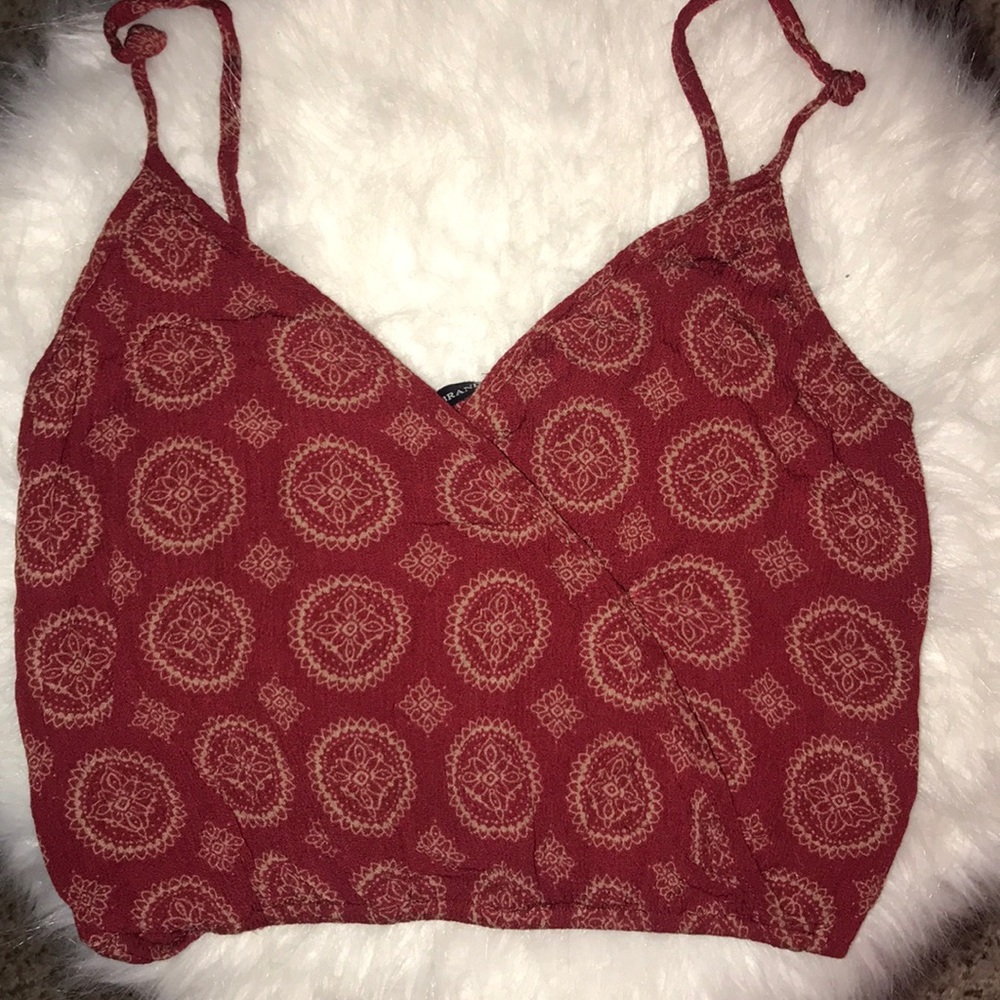 Boho brandy melville crop top
